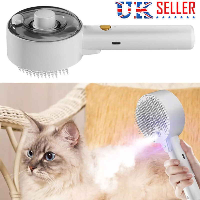 4 In 1 Cat Steam Brush Pet